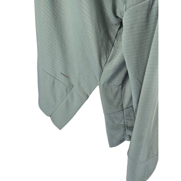 Mondette Performance Luxury Sea Foam Green Hooded Athletic Shirt XXL - Picture 2 of 5